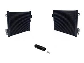 Hochleistungs-Klimaanlagenkondensator-Kit. Porsche 996 Turbo / GT2 / C4S / 997 / 987 Boxster Cayman - 99757391102, 99657311103, 99757391104, 99657311102 - 8394